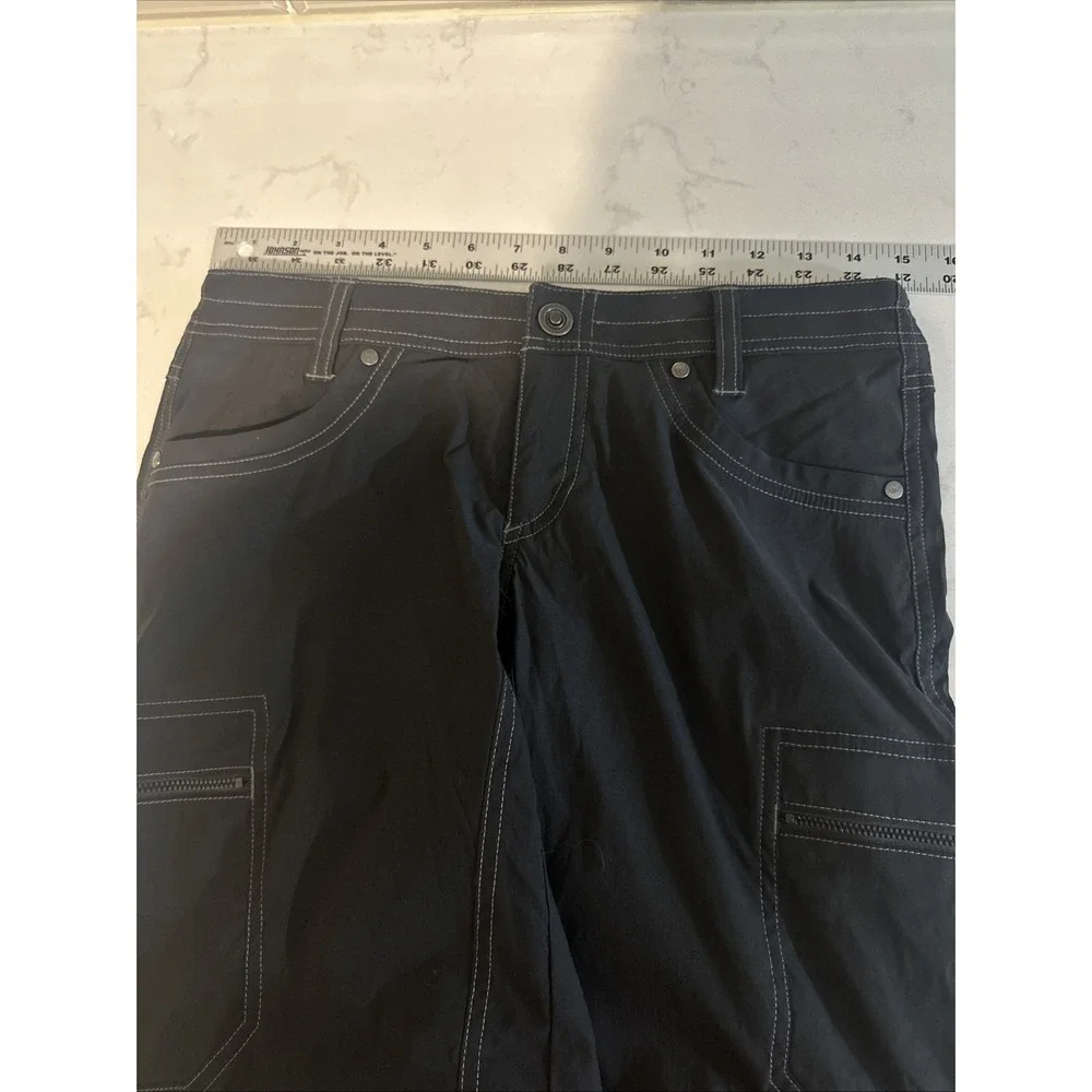 Kuhl Kliffside Pants Women's Size 2 Reg Convertible Zip Off Cargo Hiking Gray - Picture 11 of 16